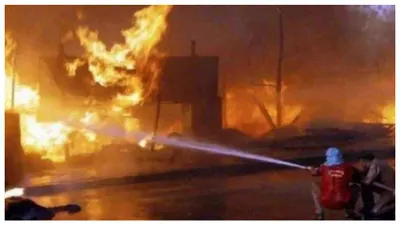 noida  fire erupts in amrapali zodiac society  blaze devastates shop i watch