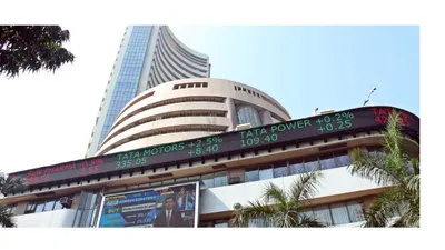 stock market  sensex closes in red below 84 350 mark  nifty settles under 25 800