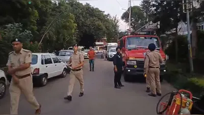 chandigarh on alert following suspected grenade blast  suspects escape by autorickshaw