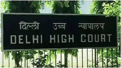 delhi hc slams mcd and police over suv driver arrest and waterlogging  hands case to cbi