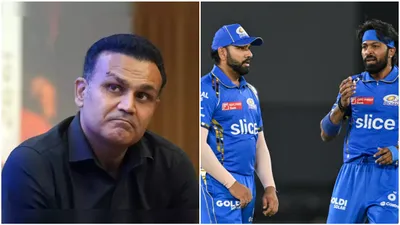 not rohit or hardik  virender sehwag picks two players that should be retained by mi