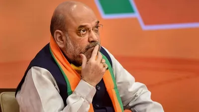 big announcement by amit shah   ladakh to have five new districts 