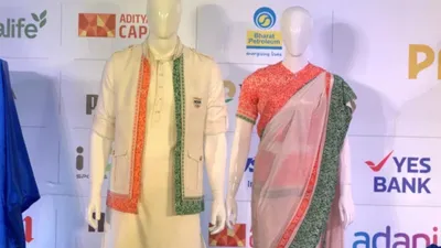  cheap  trashy      indian olympic uniforms by tarun tahiliani spark social media backlash