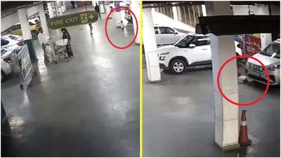 agra  toddler crushed to death by suv inside parking lot of shopping mall