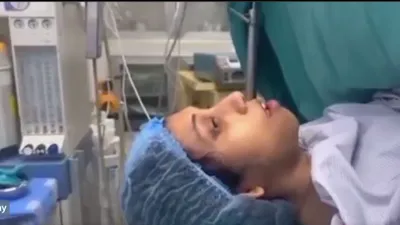 woman sings bhajan during c section  video captures heartwarming moment