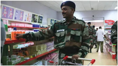 ban on imported items in army canteens spurs aatmnirbhar bharat  csd reintroduces 255 products