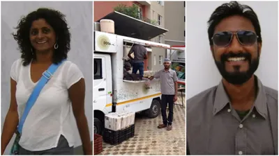 jyoti and satya  left office to start business from food truck  earns 3 crore annually