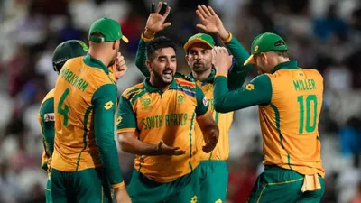 t20 world cup 2024  south africa ends afghanistan s dream run to secure first ever final berth
