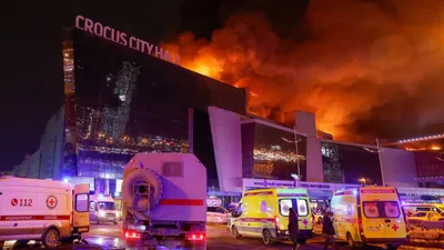 moscow concert hall attack  at least 93 killed by gunmen  islamic state claims responsibility