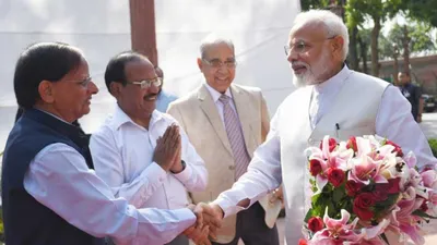 pm modi prioritizes loyalty and experience with key appointments of ajit doval and pk mishra