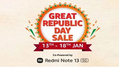 amazon republic day sale  take advantage of bumper discounts on mobiles  smart tvs and much more