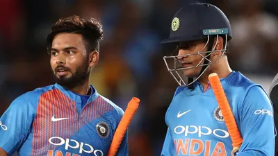  i want to be myself   rishabh pant opens up on comparisons with ms dhoni