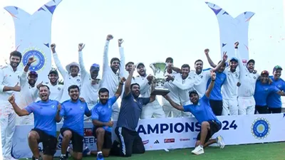 duleep trophy 2024  shashwat rawat heroics propel india a to historic first title