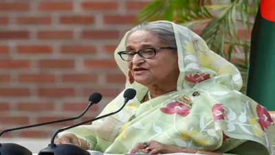  sheikh hasina will return to bangladesh when      ex pm s son sajeeb wazed takes u turn