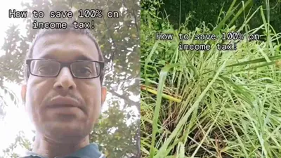 karnataka man’s satirical video on avoiding 100  income tax goes viral