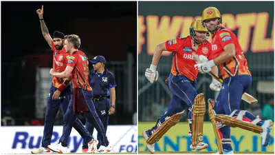 ipl 2024  punjab kings cruise to 7 wicket victory against csk