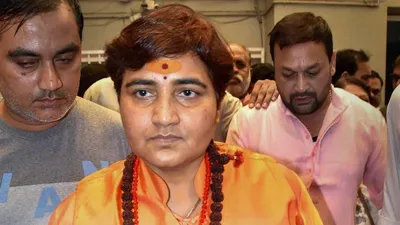  he had said i won t be forgiven   pragya thakur responds after being denied ticket from bhopal