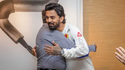sanjiv goenka and kl rahul reconcile with a heartfelt hug following viral video controversy