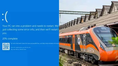  microsoft ka baap indian railways   social media applauds as trains run smoothly amid global tech disruption  know how