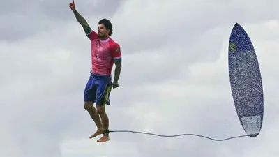 paris olympics 2024  gabriel medina’s stunning olympic photo blows up on social media  know story behind it