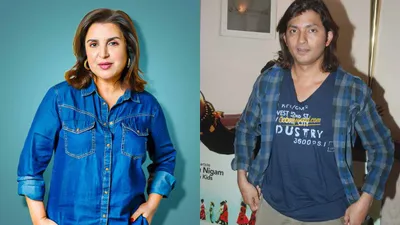 where was farah khan s husband shirish kunder  his absence at her mother s funeral raises eyebrows