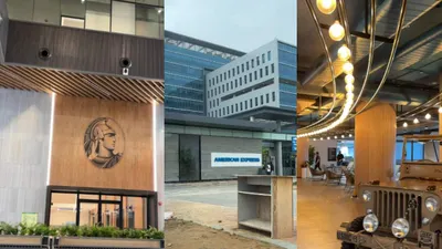 office or mall  gurgaon techie gives tour of world s largest american express campus