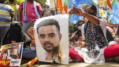 after 34 days in germany  prajwal revanna returns to face karnataka sex scandal investigation