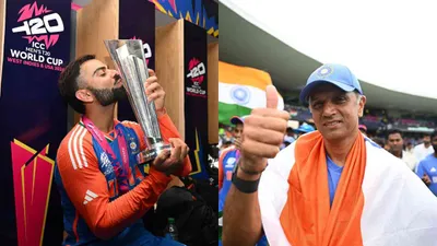  one last trophy      rahul dravid urges virat kohli to  tick  another box after india s t20 world cup win