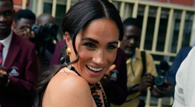 nigeria s first lady takes swipe at meghan markle s attire   nakedness  and  met gala remarks 