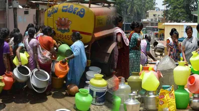 insane  amid water crisis in bengaluru  22 caught washing cars with drinking water