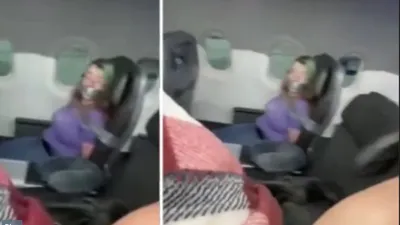 american airlines passenger duct taped for unruly behavior  faces lawsuit for unpaid fine