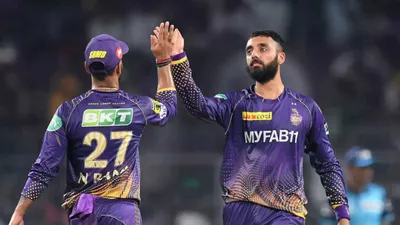 ipl 2024  kkr spinners leave dc batters stunned  restrict them to 153 9