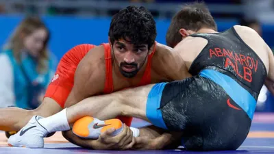 paris olympics 2024  aman sehrawat wins wrestling bronze for india  scripts new record