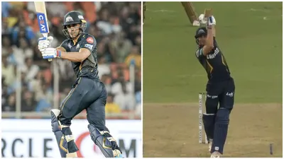 ipl 2024  shubman gill leads from the front  takes gujarat to 199 4 vs pbks