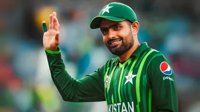 sarfaraz ahmed hilariously mocks babar azam  take a look   