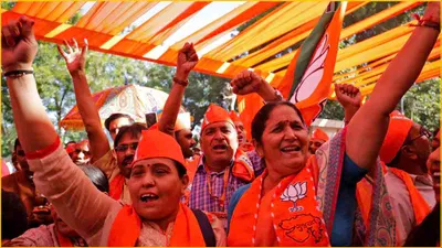 lotus blooms in delhi  bjp beats aap in mcd ward committee polls  bags 7 out of 12 zones