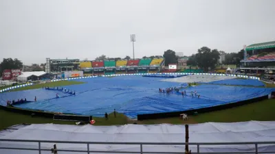 ind vs ban 2nd test  day 2  rain plays a spoilsport on day 3 of the test match