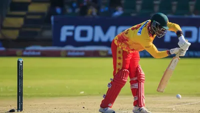 zim vs ire  zimbabwe cricketer sets unprecedented record after 147 years