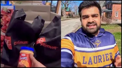 watch   indian origin man in canada fired from job for availing  free food 