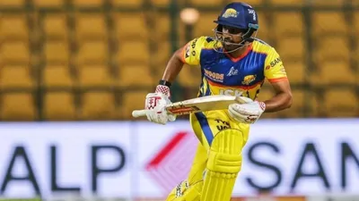 karun nair s fiery knock leads mysore warriors to maharaja trophy t20 victory