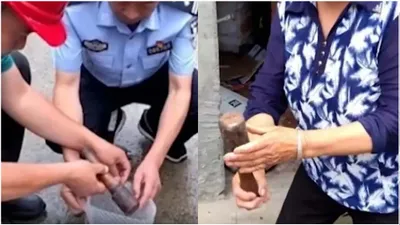 china woman used a chilli crusher for 20 years  turned out to be a hand grenade