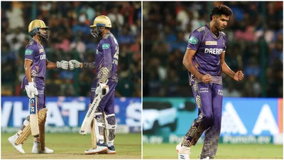 ipl 2024  kkr cruise to 7 wicket victory vs rcb  claim 2nd win of tournament