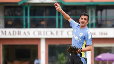  i know how tough it is for a player   gautam gambhir focused on crafting the ideal playing xi