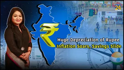 huge depreciation of rupee  inflation soars  savings slide