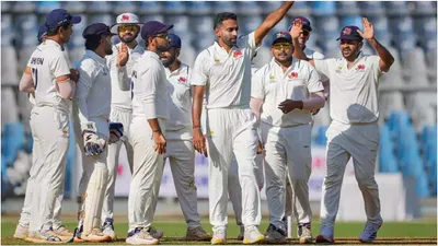 ranji trophy 2024  mumbai end 8 year drought to clinch 42nd title