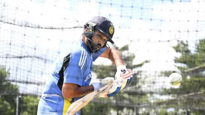 t20 world cup 2024  rohit sharma avoids another injury scare during training in new york