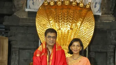 cji dy chandrachud visits tirumala temple amid laddu controversy  receives vedic blessings from priests