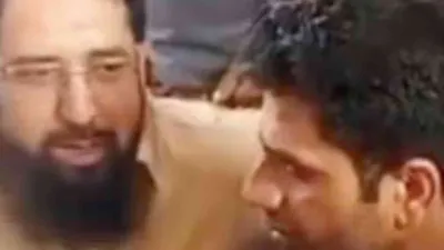 gold medallist arshad nadeem seen with lashkar terrorist  video sparks controversy