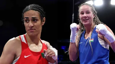 who next  athlete who is scheduled to face biologically male boxer imane khelif