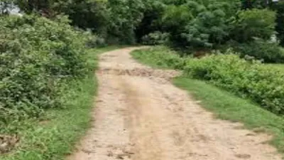 land of manjhi  jharkhand residents construct road after govt neglects